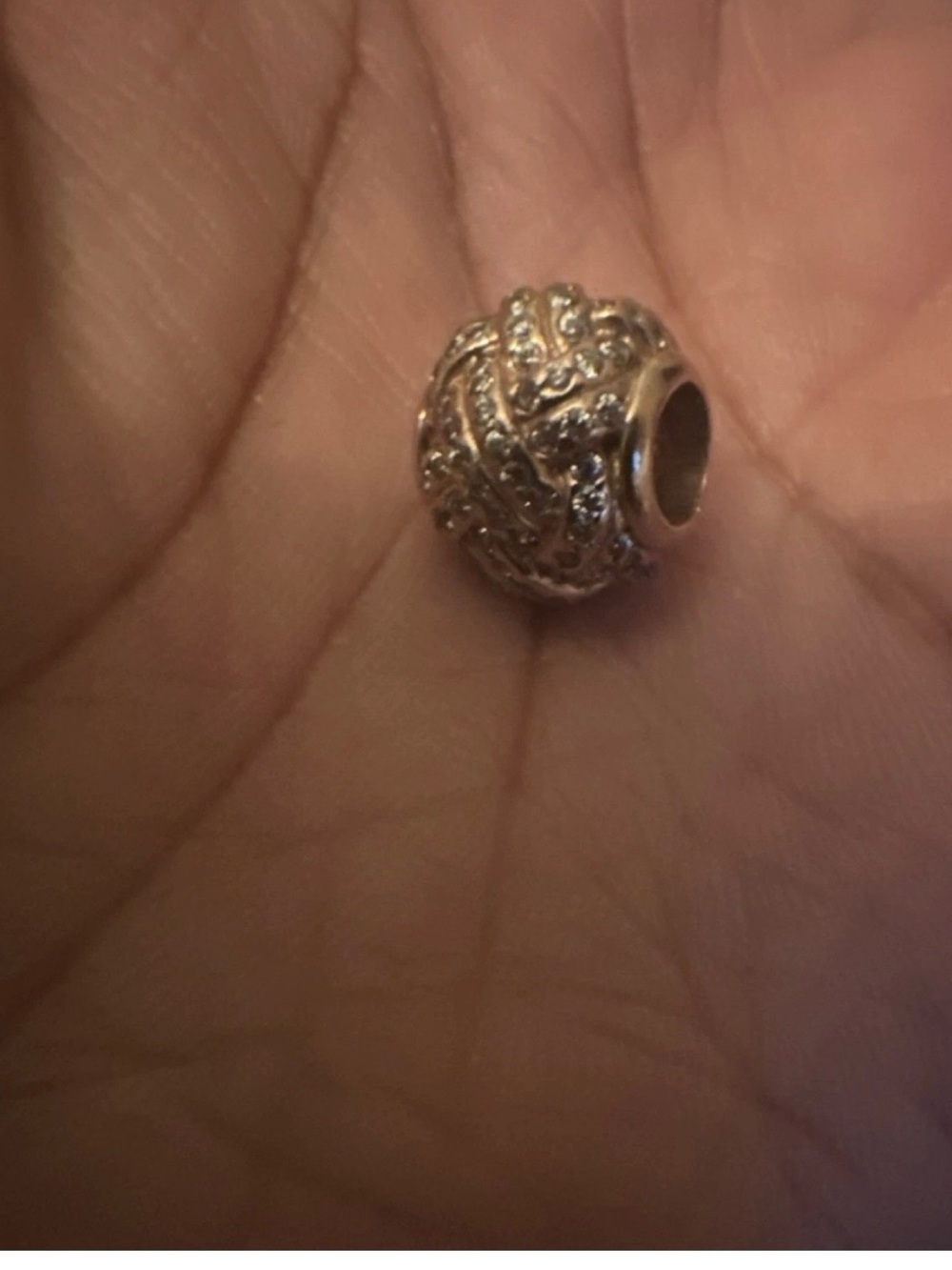Authentic Pandora ROSE LOVE CHARM - Picture 2 of 5